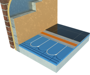 16mm PE-RT pipe Lo-Float underfloor heating